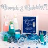 Mimosa Bar Kit | Drinks Table Decor! Winter Wonderland Snowflake Baby Its Cold Outside Baby Shower Decorations for Boy, Royal Prince Little King decoration, Navy Twinkle Little Star Banner Sign (Blue)
