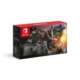 thumbnail image 1 of Remis à Neuf (Bon)Nintendo Switch Console Monster Hunter Rise Édition de Luxe Ensemble joy-con, 1 of 1