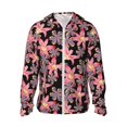 thumbnail image 2 of Lsque Lilies Flowers UPF 50+ Lightweight Sun Protection Men's Women's Long Sleeve Shirt, Hoodie Performance -Large, 2 of 9