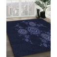 thumbnail image 2 of Ahgly Company Indoor Rectangle Patterned Night Black Area Rugs, 6' x 9', 2 of 6