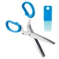 thumbnail image 1 of 5 Blade Herb Scissors, 1 of 3