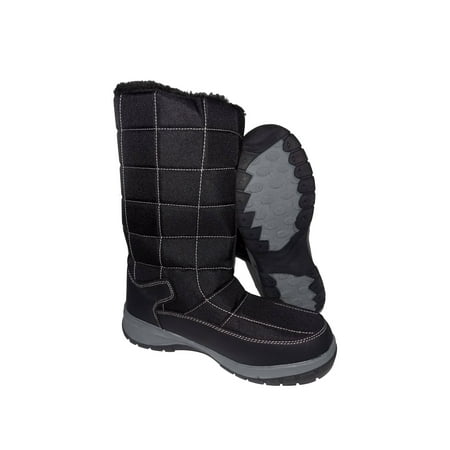Cold Front LORA Womens Black 3M Thinsulated Winter Snow Boots