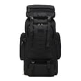 thumbnail image 1 of Mochila Impermeable JShteea 80 L para Entrenamiento Senderismo Y Acampada Negro Militar, 1 of 2