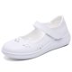 thumbnail image 2 of Damas para Mujeres Slip On Lolita Zapatos Avencables Enfermera Mary Jane (37 3) Blanco, 2 of 9