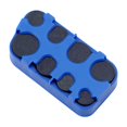 thumbnail image 4 of Caja organizadora compacta rectangular con múltiples compartimentos para regalos. Azul, 4 of 9