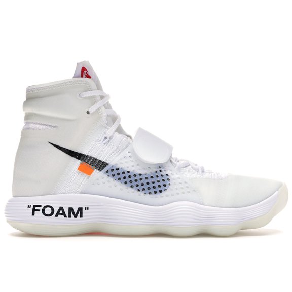 Nike Men's React Hyperdunk 2017 Flyknit Off-White Shoes, from StockX