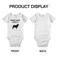 thumbnail image 3 of Every Baby Needs A Australian Shepherd Dog Funny Baby Bodysuit For Boy Girl 0-3 Months, 3 of 5
