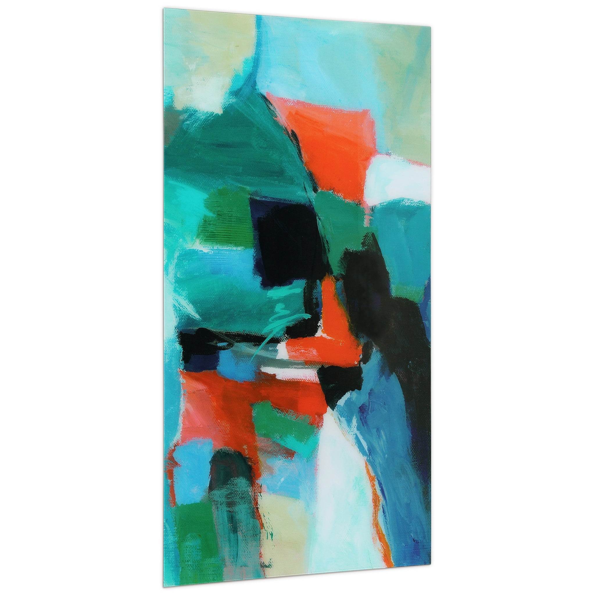 Empire Art Direct Color Splash Frameless Free Floating Tempered Glass Panel Graphic Wall Art, 72" x 36", Ready to Hang