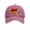 Wine, variant on Spain Soccer Fan Trucker Baseball Hat For Women, Soccer Supporters Casual Outdoor Fan Cap