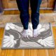 thumbnail image 5 of Tapete de entrada, tapete absorbente para baño, tapete antideslizante para umbral, reverso de goma impermeable, diseño plegable, ideal para dormitorio, sala de estar, áreas de alto tránsito,, 5 of 8