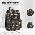 thumbnail image 6 of Goofa Vegetable Quiche Printed Backpack,Laptop Backpack,Durable Anti-Theft Travel Work Backpack,Water-resistant Backpack, 6 of 9
