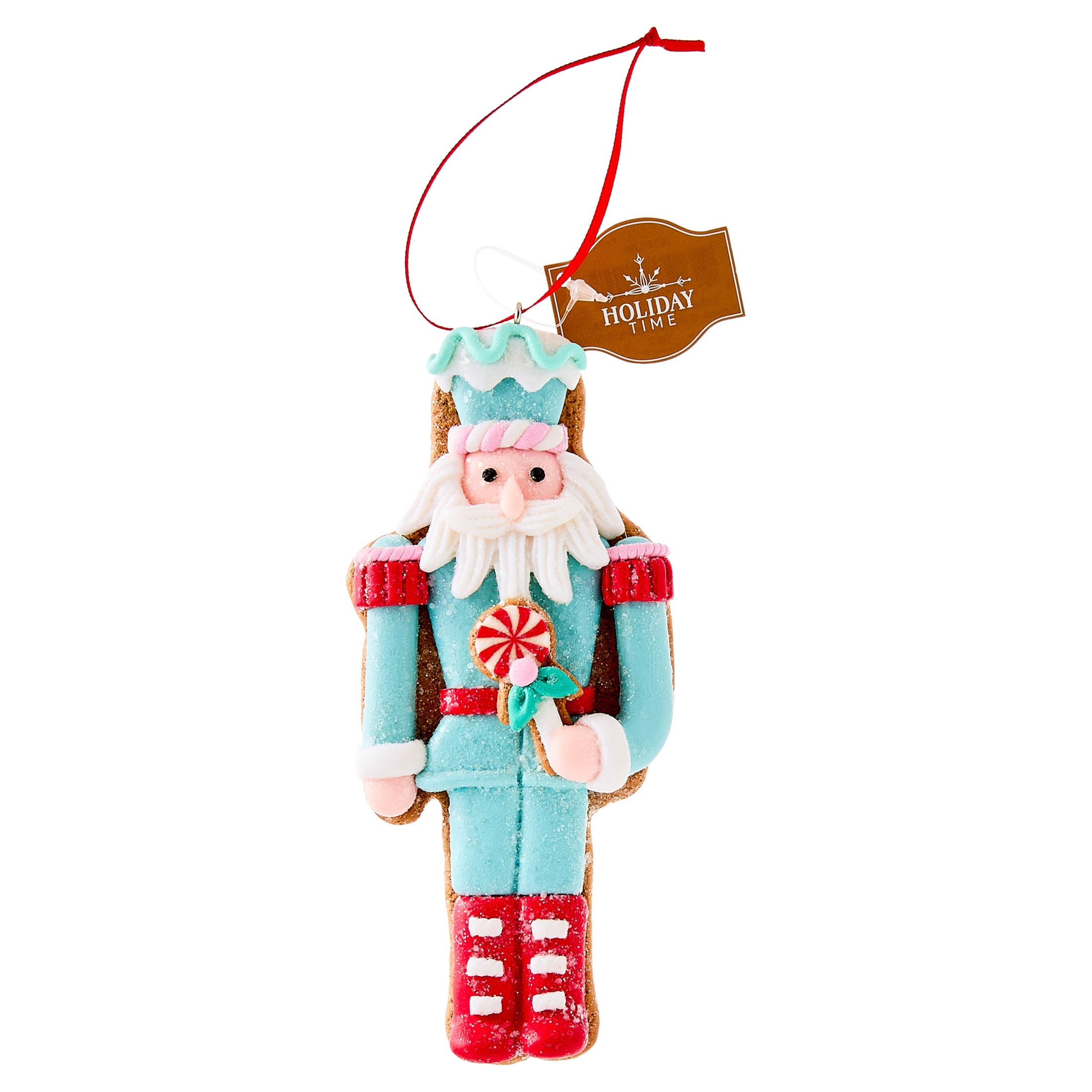 Multicolor Clay Dough Soldier Christmas Ornament, 5.3", by Holiday Time