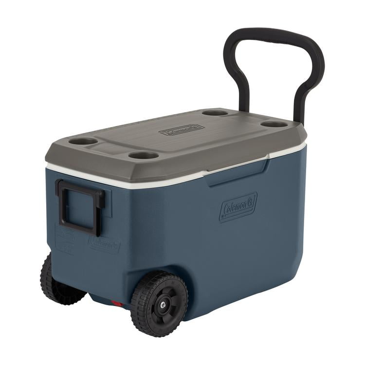 Coleman 62 Quart Xtreme 5 Day Heavy Duty Cooler with Wheels, Slate