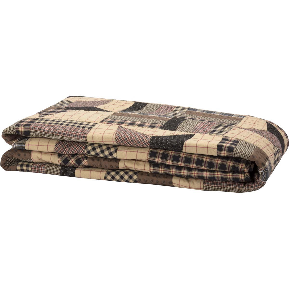 VHC Brands 9374 94 x 94 in. Bingham Star Queen Quilt