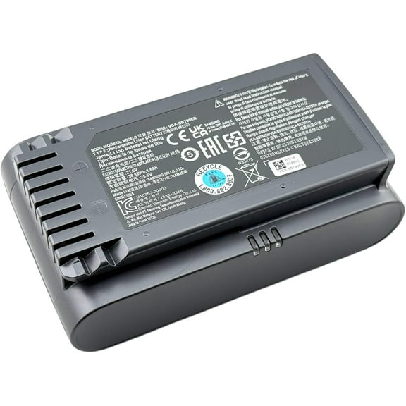 Rechargeable Li-ion Battery Compatible Replacement for Samsung Jet 60 Fit Jet 60 Flex Jet 70 Jet 75 Series VCA-SBT90EB Pet Cordless Stick Vacuum Cleaner