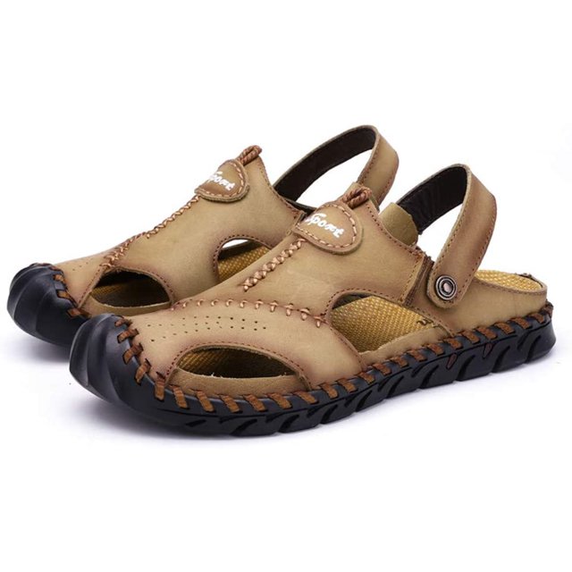Hombres Sandalias Ocasionales Pescador Exterior Masculino Verano Deportes Senderismo Zapatillas de Deporte Respirables de Moda Ligero y Cómodo Zapatos Cómodos Xishao ropa
