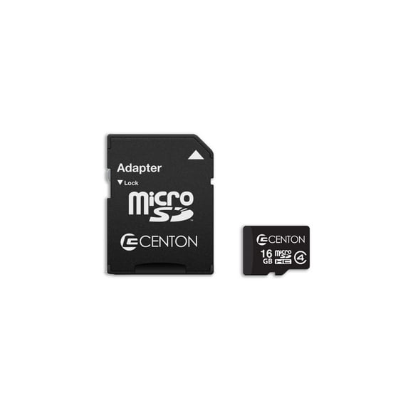 Centon Electronics Micro SD Card 16 GB (S1-MSDHC4-16G)