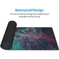 thumbnail image 4 of Galaxy Gaming Mouse Pad, Universe Space Waterproof and Non-Slip Mousepad, Extended XL 31.5 x 11.8inches Desk Mat, 3mm Thick Rubber Base Desk Pad for Office Home, 4 of 7