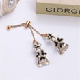 thumbnail image 3 of Compatible For Verizon Gizmo Watch 3 Metal Band Replacement Watch Strap Heart Clover Decor PinkGold, 3 of 5