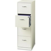 hirsh 3-drawer steel file cabinet - 14" x 18" x 27.3" - steel - 3 hirsh 3-drawer steel file cabinet - 14" x 18" x 27.3" - steel - 3