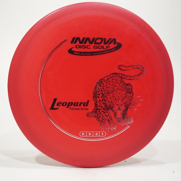 Innova DX Leopard Disc Golf Fairway Driver, Pick Color/Weight [Stamp & Exact Color May Vary] Red 175-176 grams
