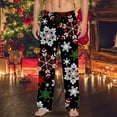 thumbnail image 2 of XUNHAO Mens Sweatpants Christmas Casual Pajamas With Drawstring And Pocket Christmas Casual Trousers, 2 of 4