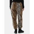 thumbnail image 3 of No Boundaries Plush Jogger Pants, Women's and Women's Plus, 3 of 5