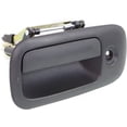 thumbnail image 3 of Replacement REPCV491354 Exterior Door Handle Compatible with 2010-2014 GMC Savana 1500 Chevrolet Express Rear, Left-Hinged Textured Black, 3 of 3