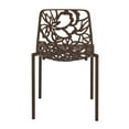 thumbnail image 5 of Modern Devon Aluminum Chair - Brown, 5 of 7