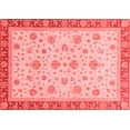 thumbnail image 1 of Ahgly Company Machine Washable Indoor Rectangle Oriental Red Traditional Area Rugs, 6' x 9', 1 of 4