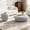 2 packs-Beige, variant on Arouseden 19.29" Faux Stone Side Table,Fiberglass Black Side Table for Small Space,Modern End Table for Living Room,No Need Assembly