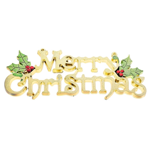 GOOHOCHY Decoraciones del árbol de Navidad de la Feliz Navidad 1pc