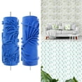 thumbnail image 5 of 5Inch Rubber Paint Roller with Embossed Flower Patterned Designs Suitable for Wall Texturing and DIYer Home Improvement, 5 of 8