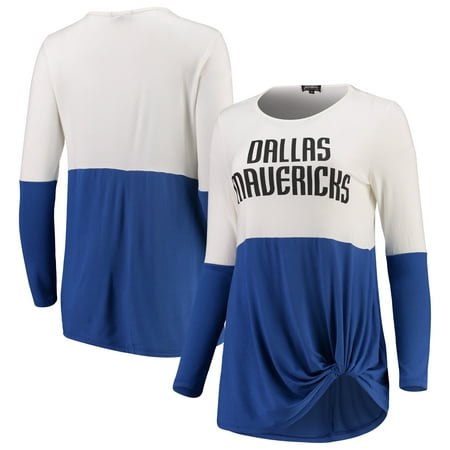 Dallas Mavericks Women's In It To Win It Colorblock Long Sleeve T-Shirt -