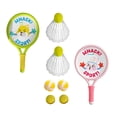 thumbnail image 3 of Juego de 2 raquetas de bádminton para niños, juguete deportivo con pelota y volante portátil Contiene 6 bolas, 3 of 9