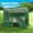 Green, variant on Sunrise Umbrella 68' x 51' x 67' Beige Outdoor Swing Furniture Cover