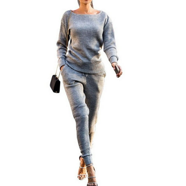 knit sweatsuit set