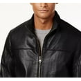 thumbnail image 2 of Cole Haan Men's Leather Jacket Black Size Large, 2 of 3