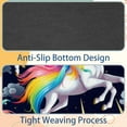 thumbnail image 4 of Unicorn Printed Gaming Mousepad Desk Mat, Non-Slip Rubber Bottom Mouse Mat 8.3x9.8 Inch - Suitable for Office and Gaming, 4 of 6