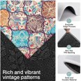 thumbnail image 3 of Multicolor Ethnic Geometric Pattern Kitchen Rugs Sets Of 3,Kitchen Runner Rugs Non Skid Washable,Decorative Kitchen Floor Mats for Kitchen,Sink,Laundry,17"x30"+ 17"x47" + 17"x59", 3 of 6