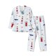 thumbnail image 1 of Balery Nautical Lighthouse Sailboat Pijama para Hombre de Dos Piezas con Manga Larga, Conjunto de Dormir y Descanso Suave con Bolsillos-Large, 1 of 7