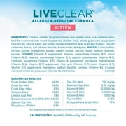 Purine ONE LiveClear Allergen-Reducing Dry Kitten Food Formula with Real Chicken as the Number One Ingredient, 2.8 lb Bag