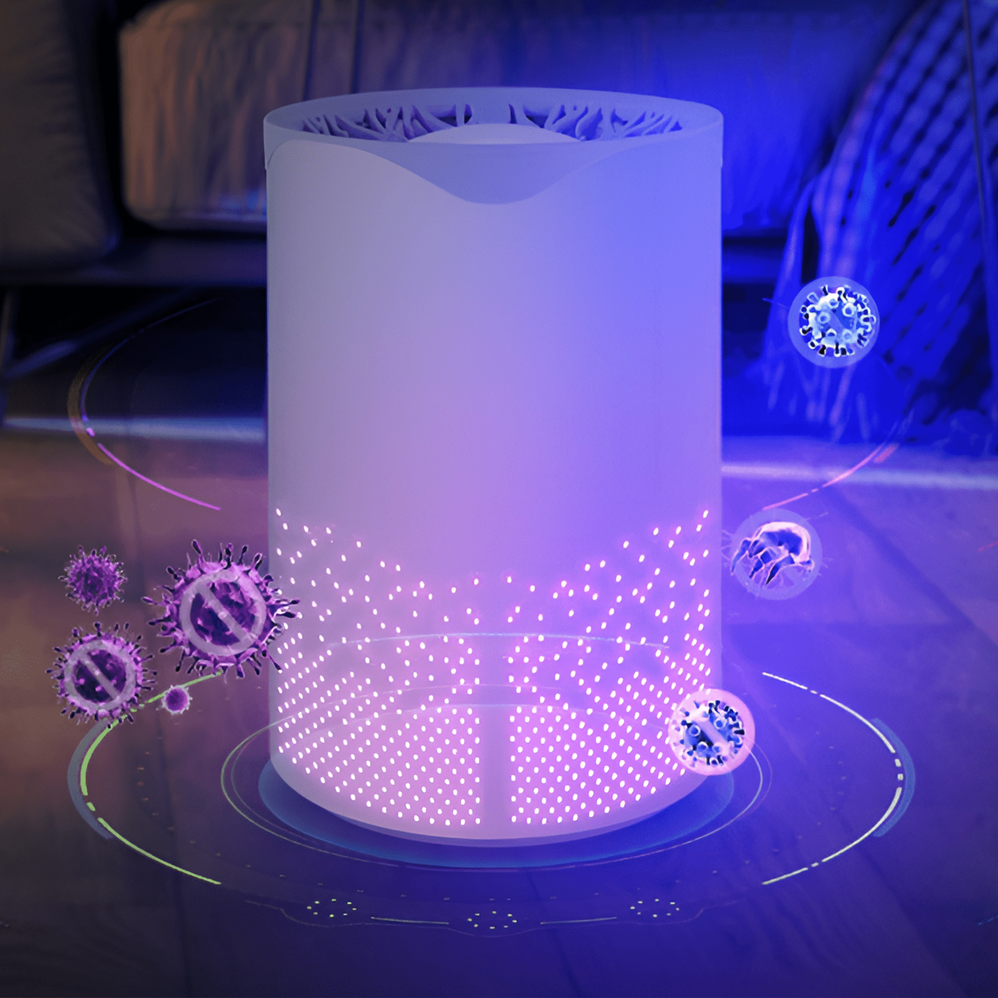 HIBIBUD 2026 New Air Purifiers for Bedroom,Hepa Air Filter,Quiet Air Cleaner,Portable Small Air Purifier for Home for Bedroom,Office,Living Room,Kitchen