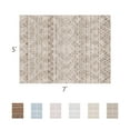 thumbnail image 3 of SIXHOME 5'x7' Area Rugs for Living Room Washable Rugs Boho Large Area Rug Modern Geometric Neutral Living Room Rug Carpet Soft Rugs for Bedroom Dining Room Office Home Decor Taupe, 3 of 8