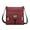 Burgundy, variant on Tania Women's Crossbody Bag, Vegan leather Shoulder Bag Handbag by Mia K