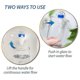 thumbnail image 4 of Water Dispenser Replacement Push Faucet - Cold And Hot Water Spigot Blue And Red Pack Shlm, 4 of 5