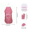 thumbnail image 3 of HUASHENG Ensemble de Jeu 7 Pcs Jeu de Rôle et Kit Costume de Cuisine pour Enfants Tablier Chapeau Éducation, 3 of 4