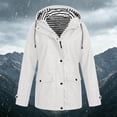 thumbnail image 7 of Msgweeeg Womens Jackets Casual Waterproof Jacket Long Sleeve Hooded Outdoor Sport Tops Active Hiking Running Outerwear Womens Fall Fashion 2026 S-2XL, 7 of 7