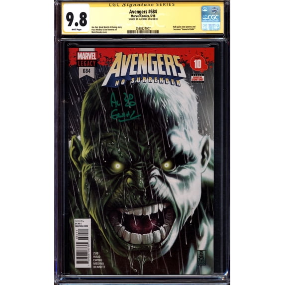 Avengers #684 - CGC 9.8 Comic Book