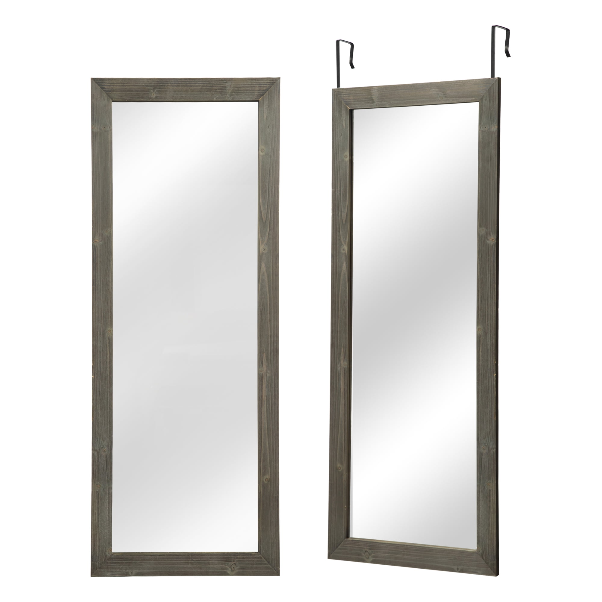 NeuType Over The Door Mirror Full Length, 47"x18" Door Mirror Full
